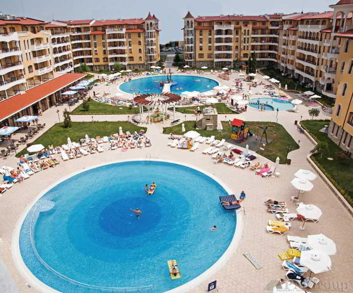 Royal Sun Lejlighedshotel Sunny Beach Eksteriør billede