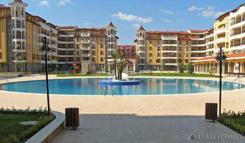 Royal Sun Lejlighedshotel Sunny Beach Eksteriør billede