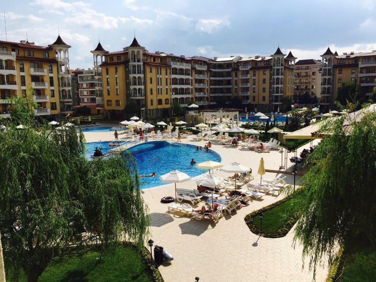 Royal Sun Lejlighedshotel Sunny Beach Eksteriør billede